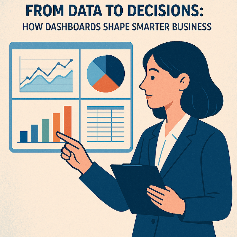 From data to decisions: how dashboards shape smarter Business